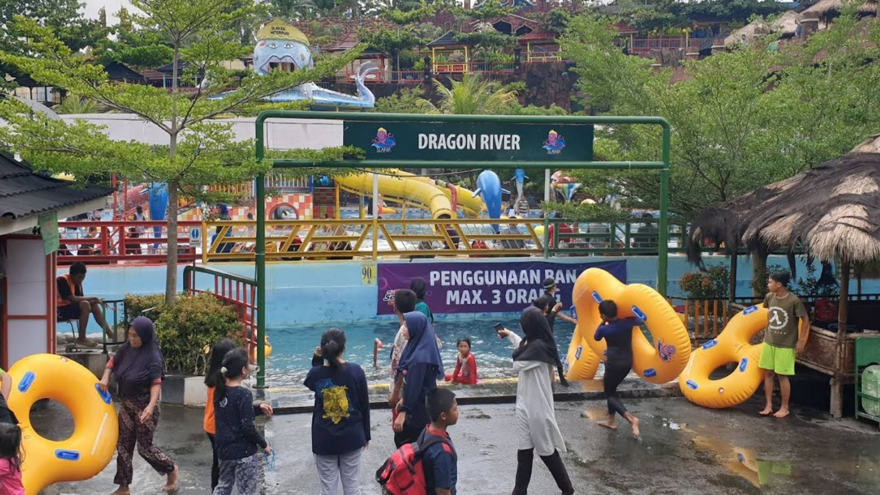 Slanik Waterpark, Wisata Air Terbesar di Lampung Selatan