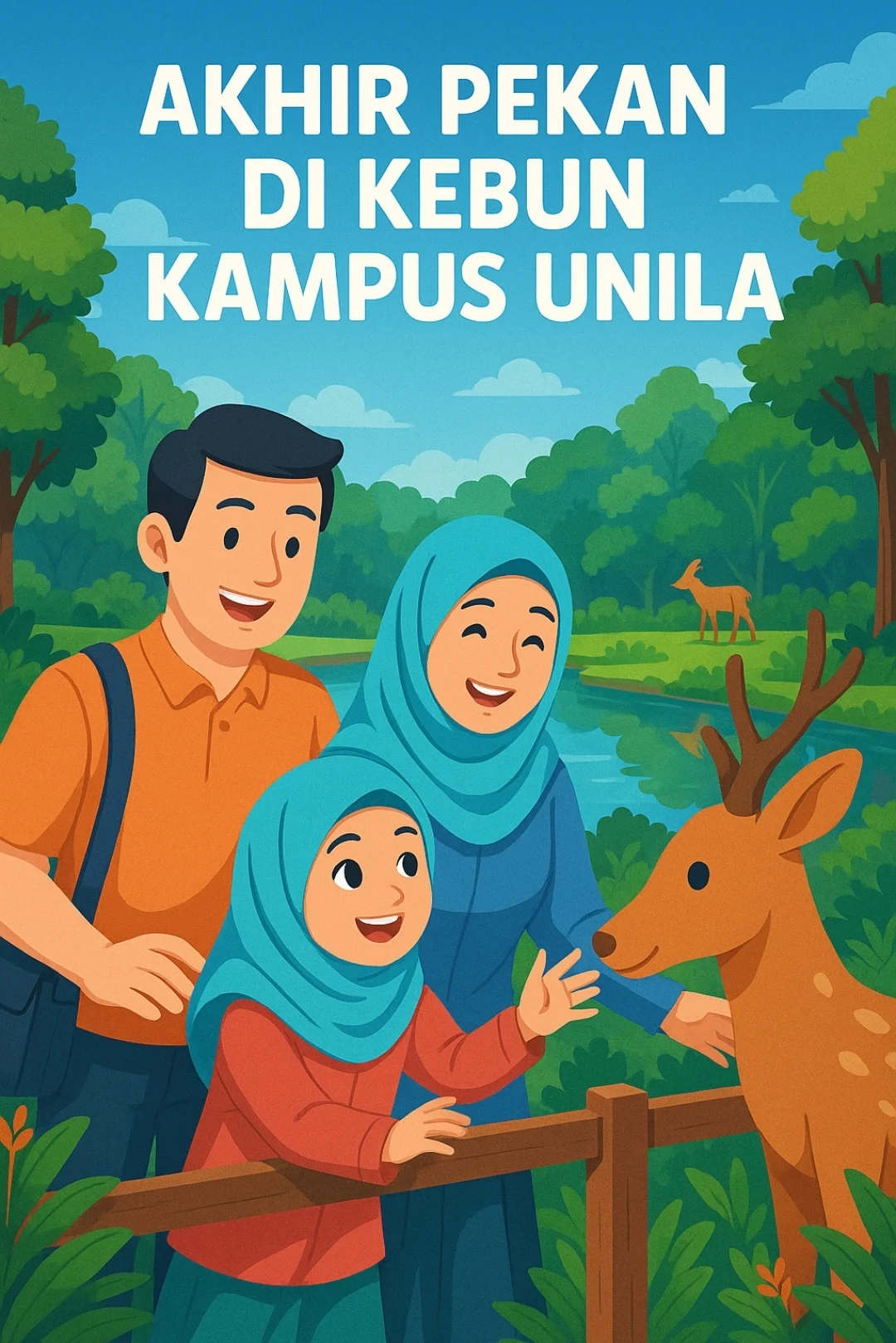 Wisata Edukasi dan Kuliner di Kebun Kampus Unila, Cocok untuk Akhir Pekan Keluarga