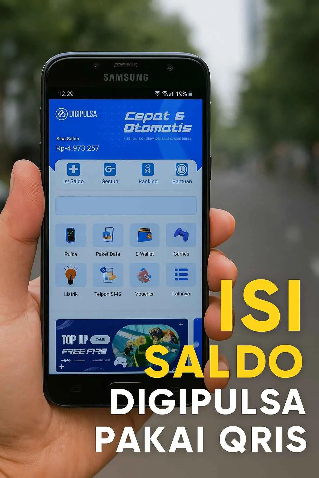Cara Isi Saldo DigiPulsa dengan QRIS: Praktis, Aman, dan Langsung Masuk