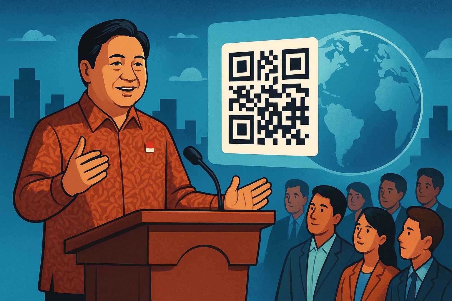 QRIS Bikin Negara Lain Panas-Dingin: Transformasi Digital RI Kian Melaju