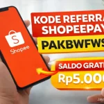 Kode Referral ShopeePay Hari ini 2026 | PAKBWFWS4 | Bisa Dapat Saldo Gratis untuk Pengguna Baru