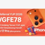 Cara Ikut Undang Teman YUP 2026 Pakai Kode VIVGFE78, Peluang Dapat iPhone 17 Pro Terbuka Lebar
