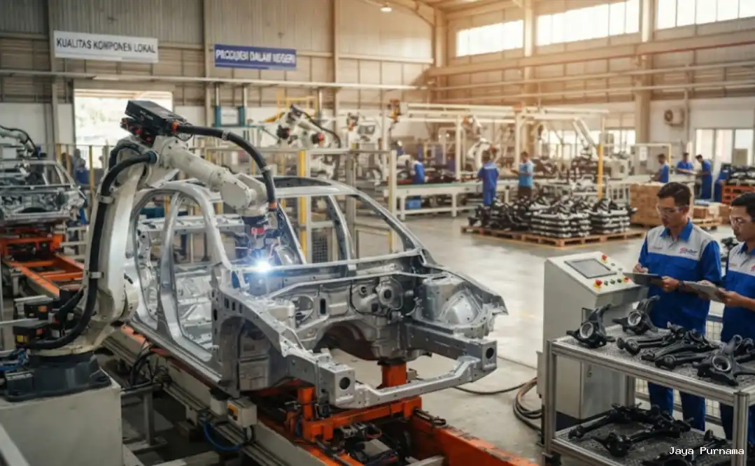 Insentif Otomotif Diminta Perkuat Industri Komponen Lokal