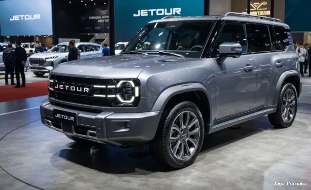 Jetour T2 Facelift Debut, Desain Depan Kini Lebih Elegan