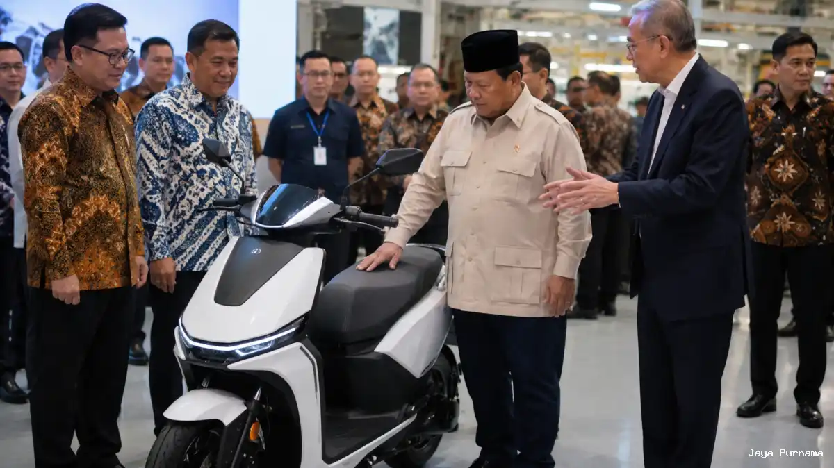 Motor Listrik Nasional, James Riady Beli 20.000 Unit
