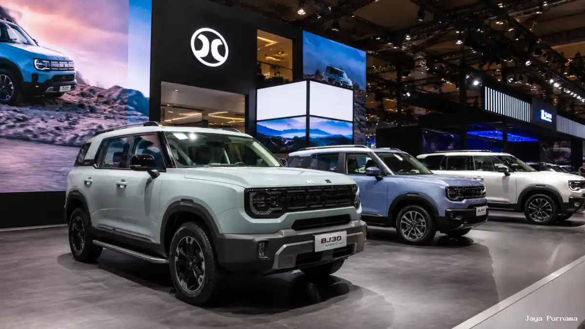 Penjualan BAIC di GIIAS 2026 Tembus 407 SPK, BJ30 HEV Terlaris