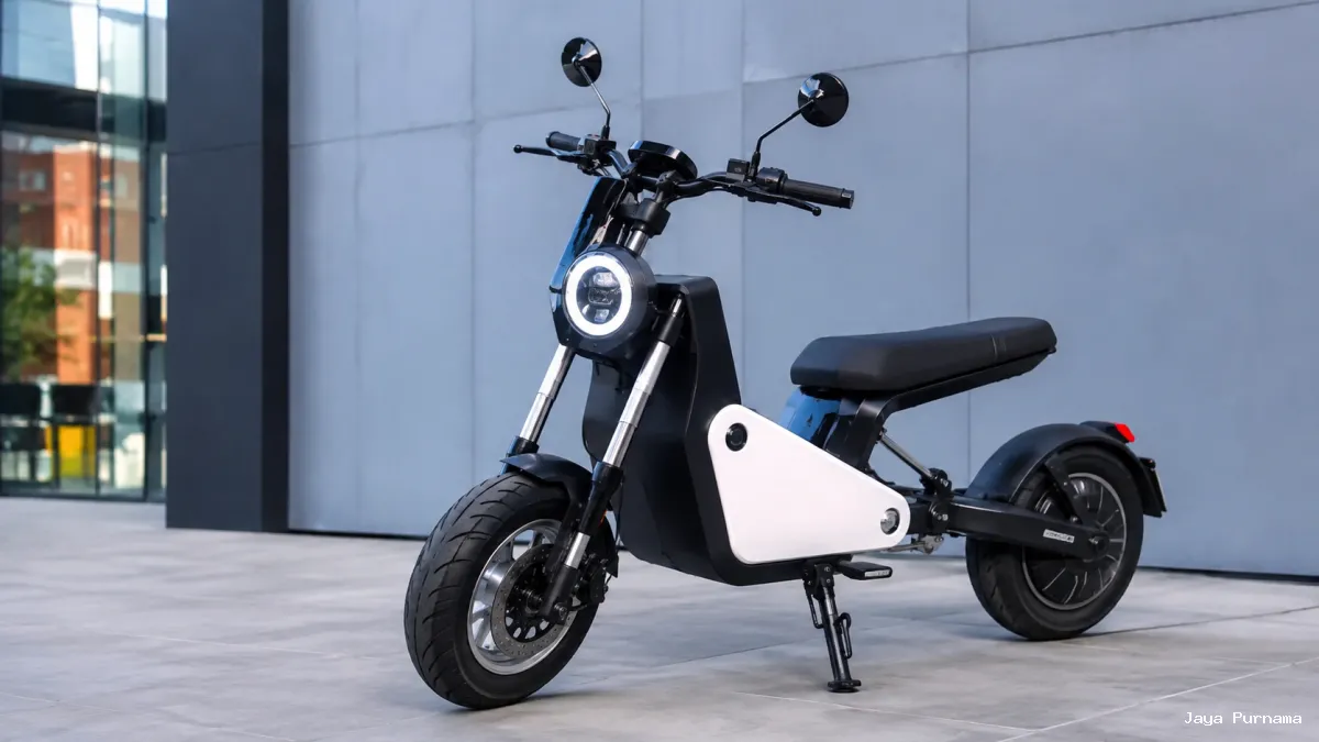 Motor Listrik Lipat Augment 360 Hadir dengan Roda Belakang Praktis