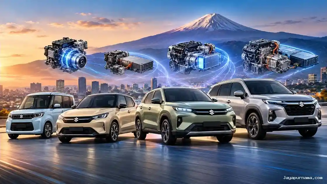 Strategi Elektrifikasi Suzuki Siapkan Empat Teknologi Hybrid hingga PHEV 174 HP