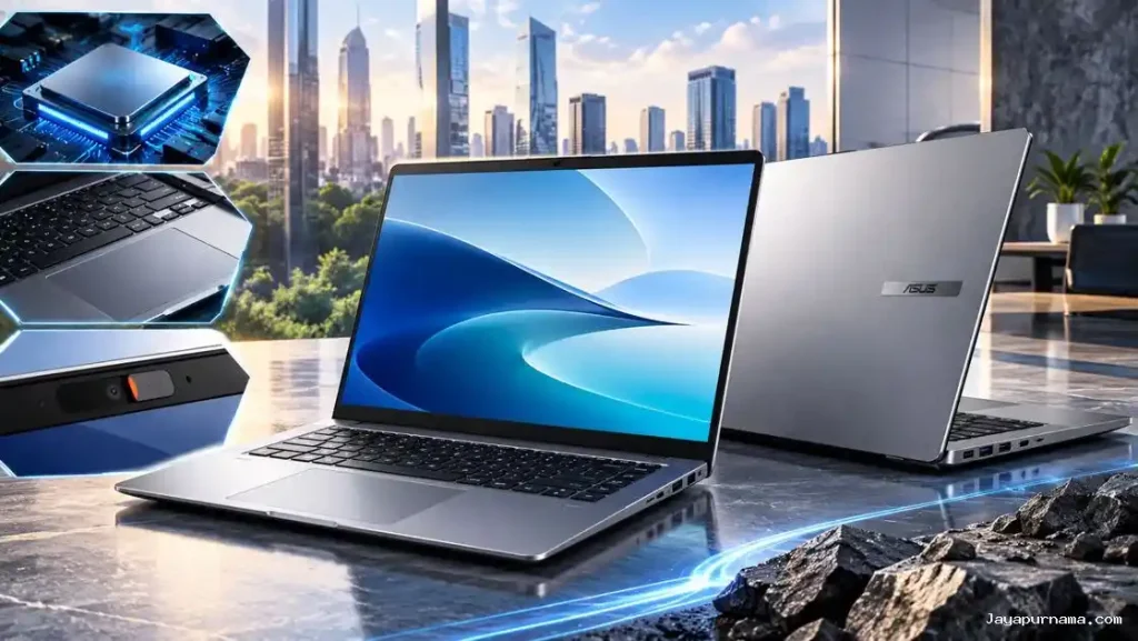 ASUS ExpertBook P3 G1 Resmi Hadir di Indonesia, Bawa Intel Core Ultra dan RAM hingga 64 GB