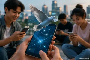Aplikasi Pesan Merpati Virtual Mulai Dilirik Gen Z