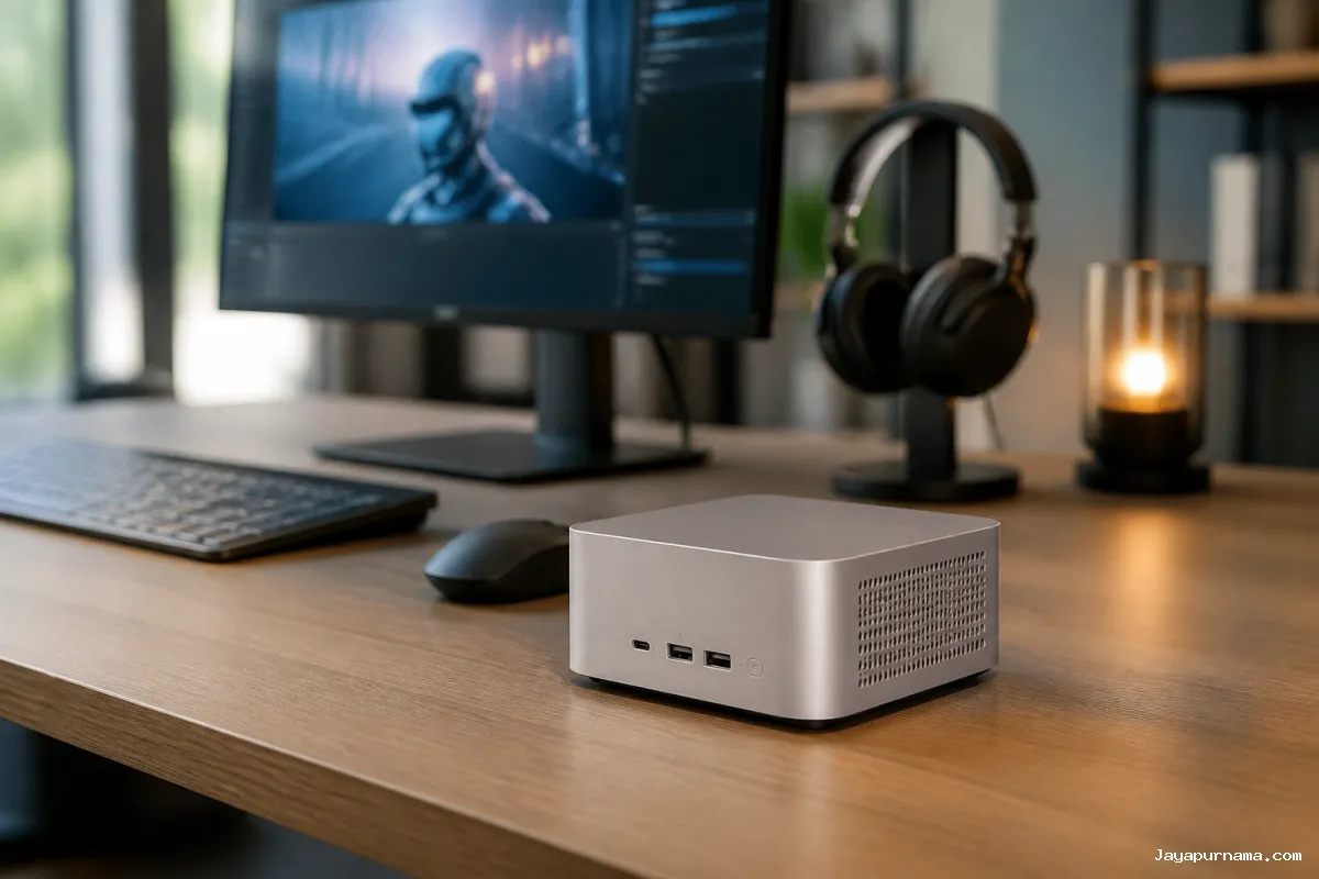 Asus Ascent QN10 Hadir sebagai Mini PC AI dengan NPU 80 TOPS