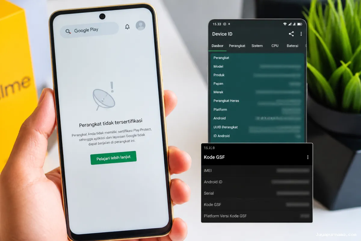 Cara Mengatasi Play Protect Tidak Tersertifikasi di Ponsel realme