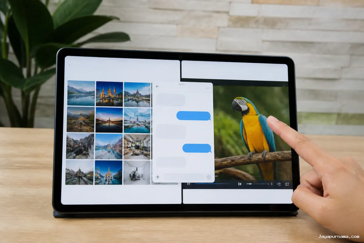 Cara Menggunakan Multi-Window Honor Pad X8b untuk Dua Aplikasi
