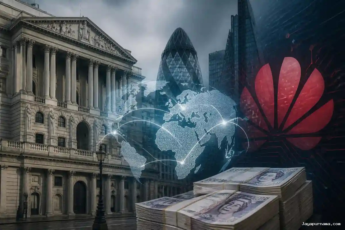 Dana Huawei US$ 1,3 Miliar Dipindahkan dari London