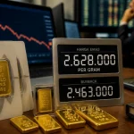 Harga Emas Antam 21 September 2026 Turun Rp10.000, Spread Capai Rp165.000