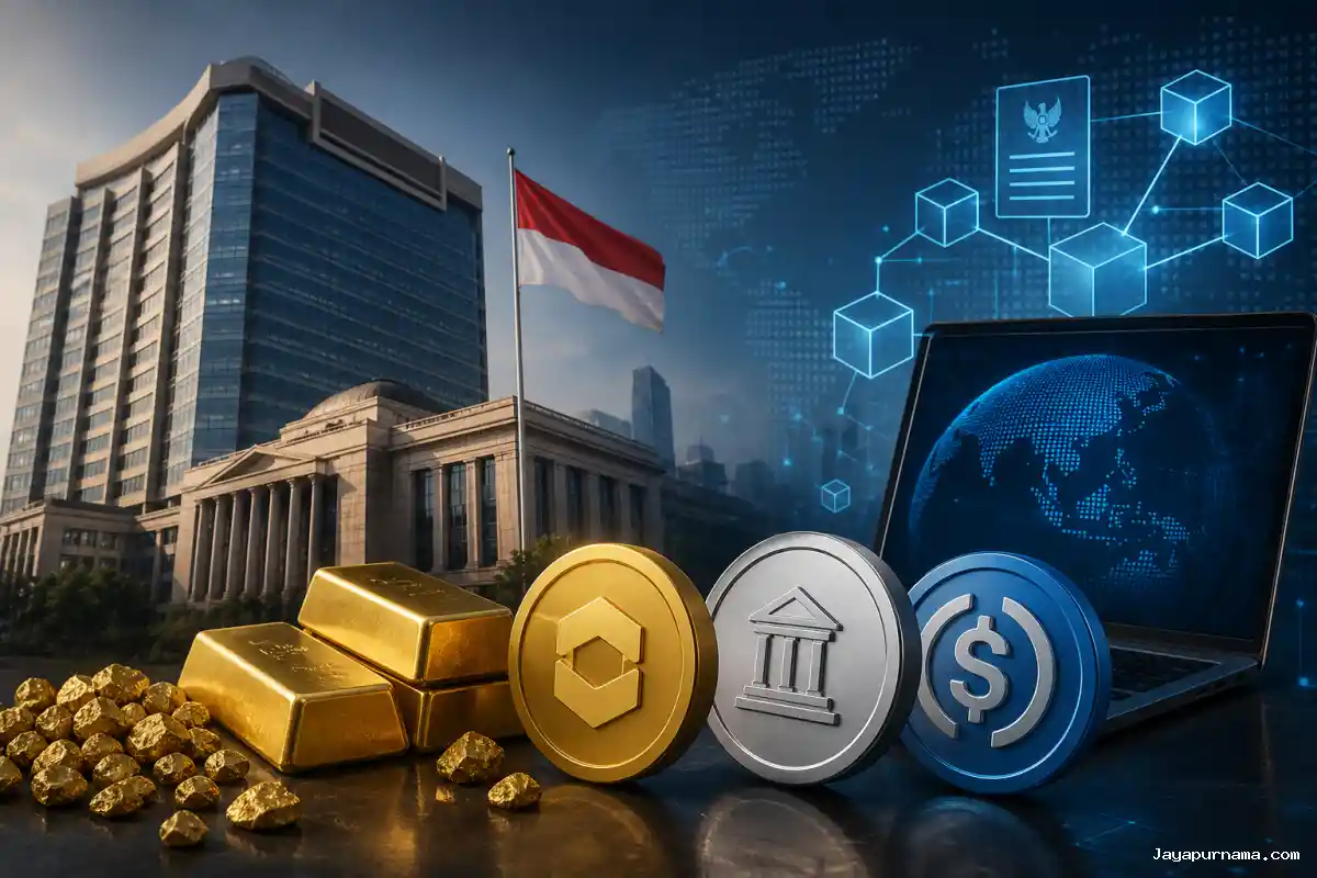 Regulatory Sandbox OJK Uji Tokenisasi Emas hingga Stablecoin