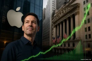 Saham Apple Cetak Rekor Tertinggi Setelah John Ternus Jadi CEO