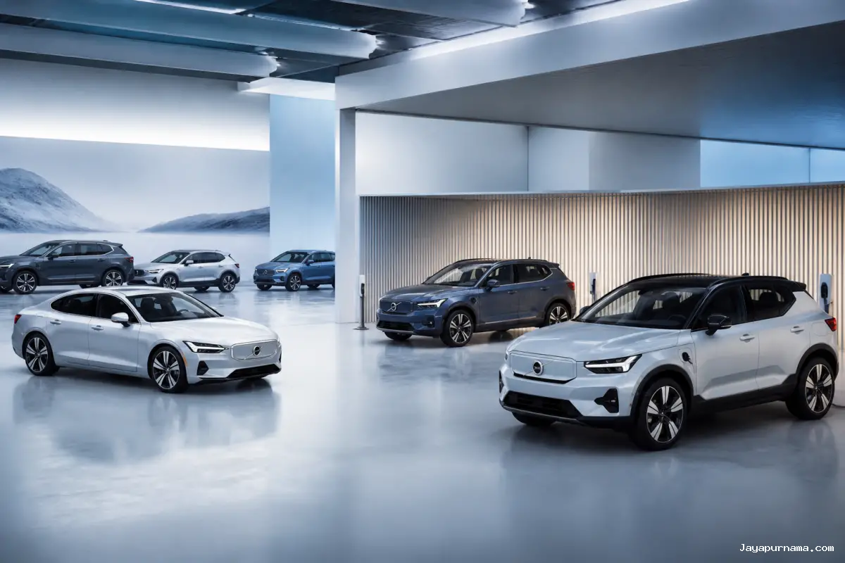 Volvo Siapkan 13 Model Baru hingga 2030, Fokus EV dan Hibrida