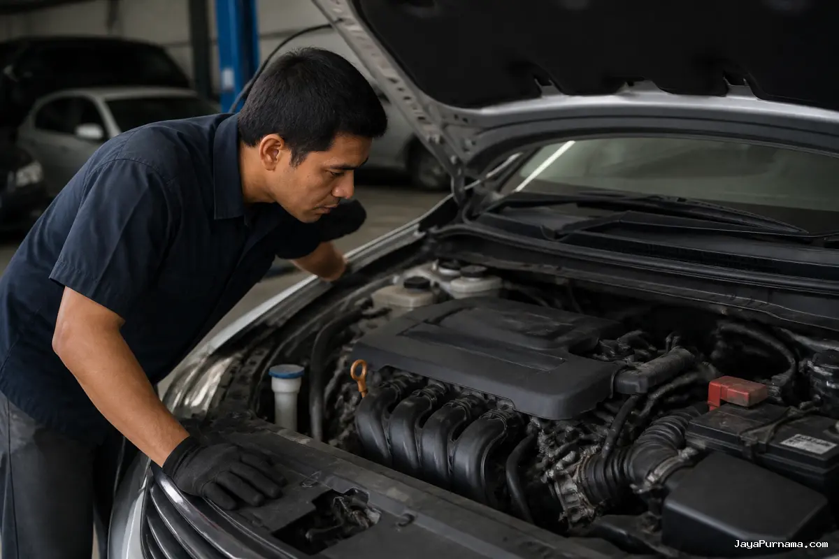 Waspadai Gejala Mesin Ngelitik Saat Membeli Mobil Bekas