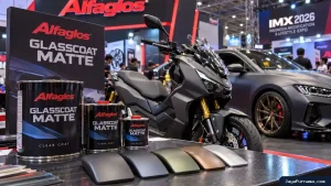 Alfaglos Glasscoat Matte Hadir di IMX 2026, Dukung Tren Cat Doff untuk Mobil dan Motor