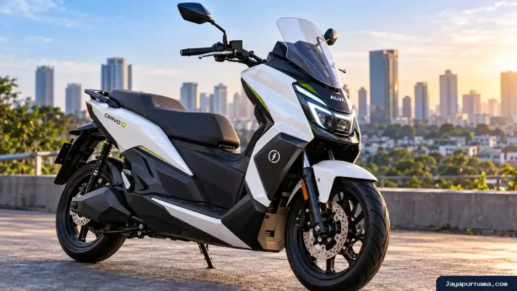 Alva Cervo Q, Motor Listrik Sporty dengan Performa 103 Km/jam