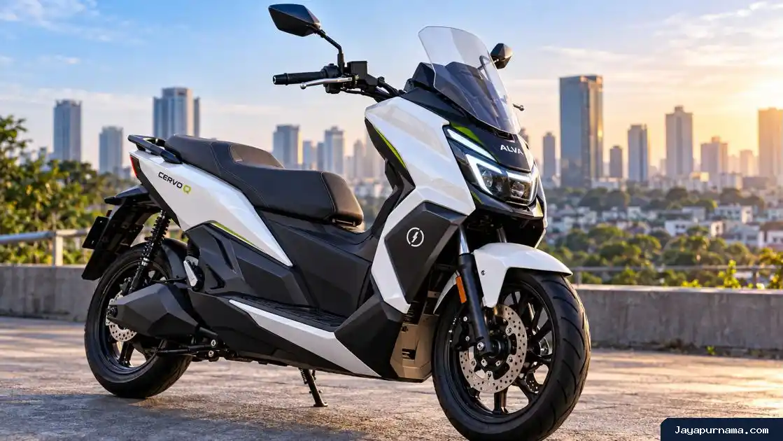Alva Cervo Q, Motor Listrik Sporty dengan Performa 103 Km/jam