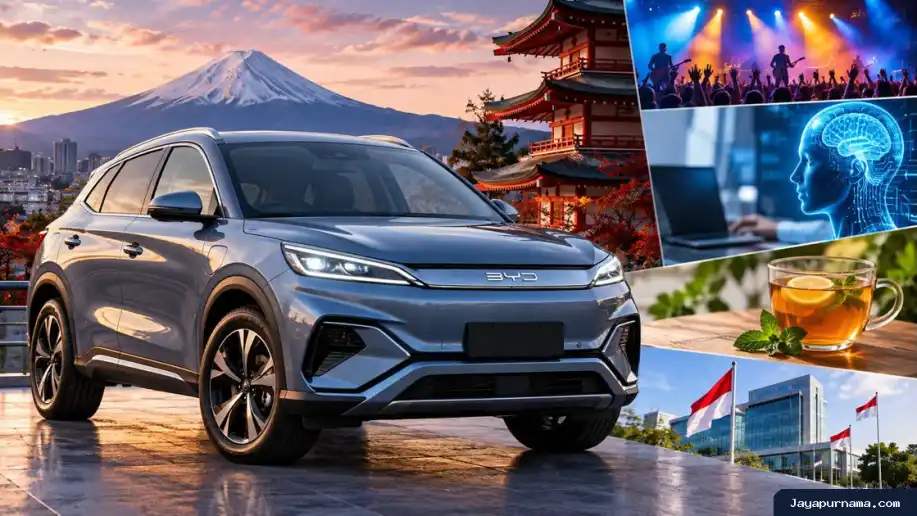 BYD Atto 3 EX Hadir di Jepang dengan Pilihan AWD dan RWD