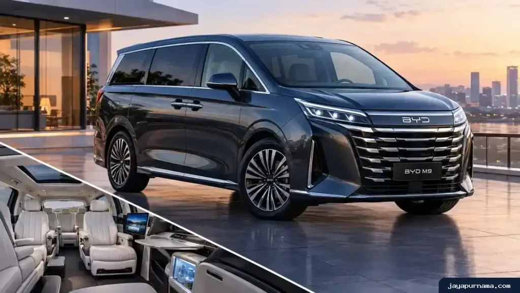 BYD M9, MPV Premium PHEV Penantang Toyota Alphard