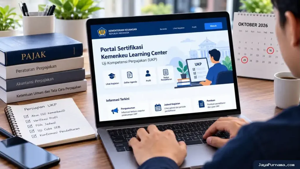 Cara Daftar Uji Kompetensi Perpajakan 2026 di Portal Kemenkeu