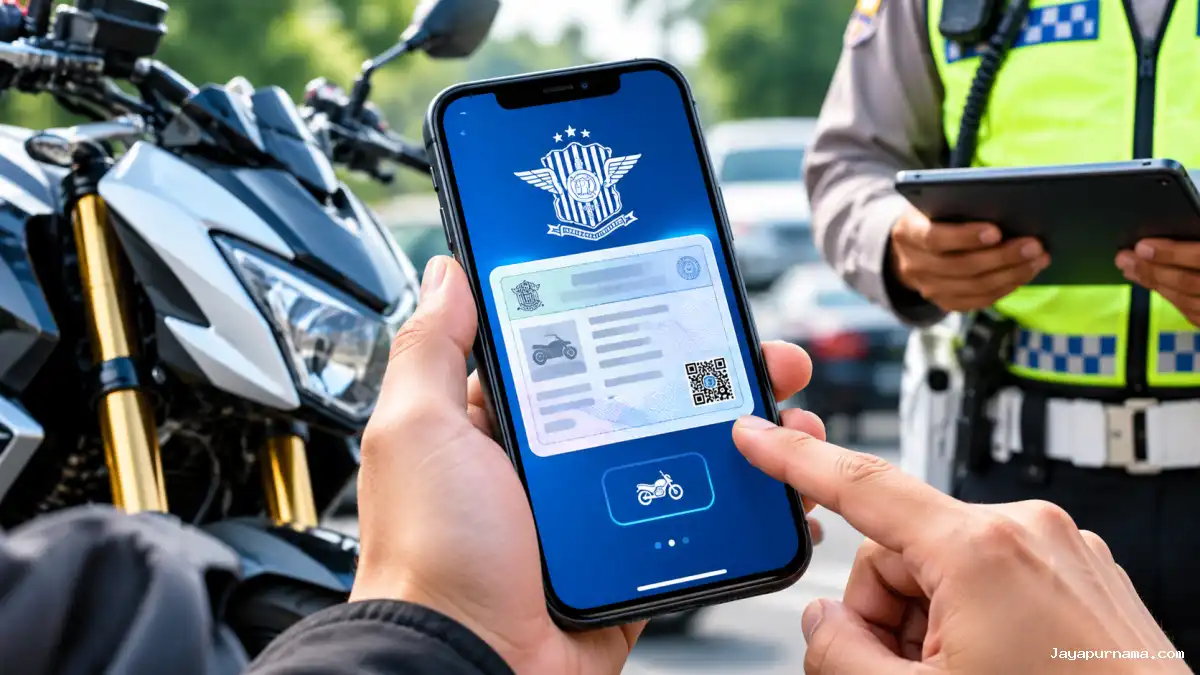 Cara Membuat STNK Digital di Aplikasi Digital Korlantas, Cukup 3 Menit