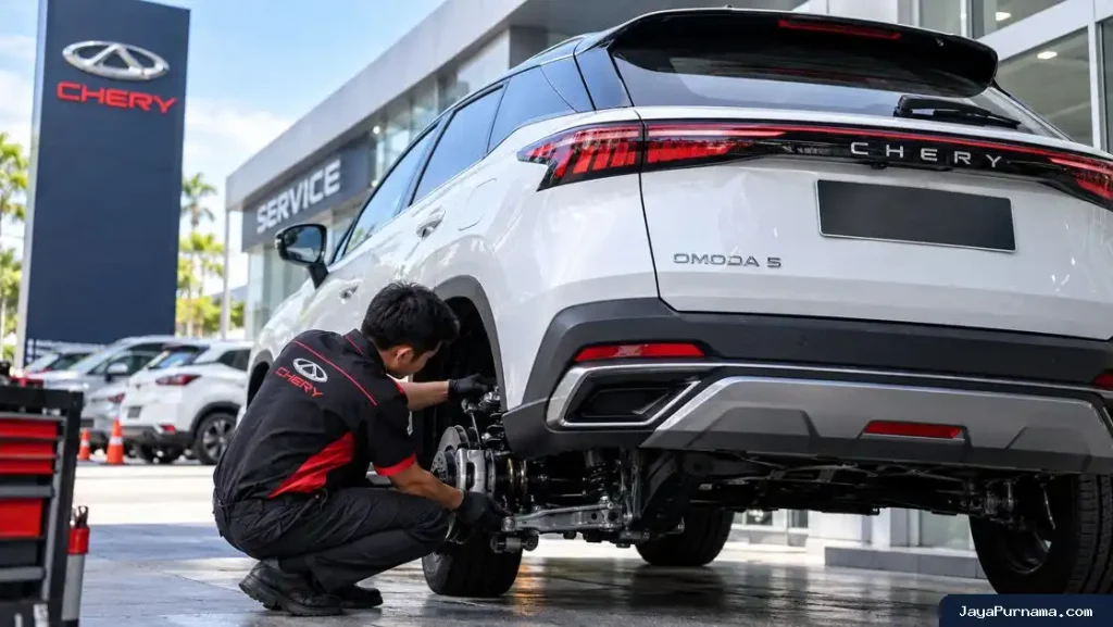 Chery Omoda 5 Recall Hampir 9.000 Unit, Pemilik Diminta Periksa As Roda Belakang