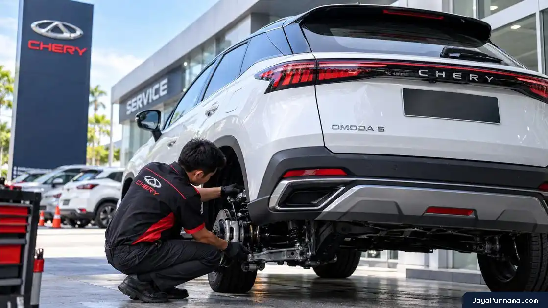 Chery Omoda 5 Recall Hampir 9.000 Unit, Pemilik Diminta Periksa As Roda Belakang