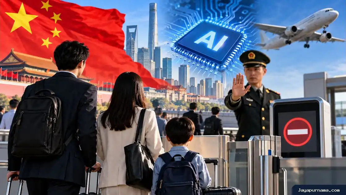 China Perketat Pembatasan Perjalanan Talenta AI dan Chip, Keluarga Eksekutif Ikut Terdampak