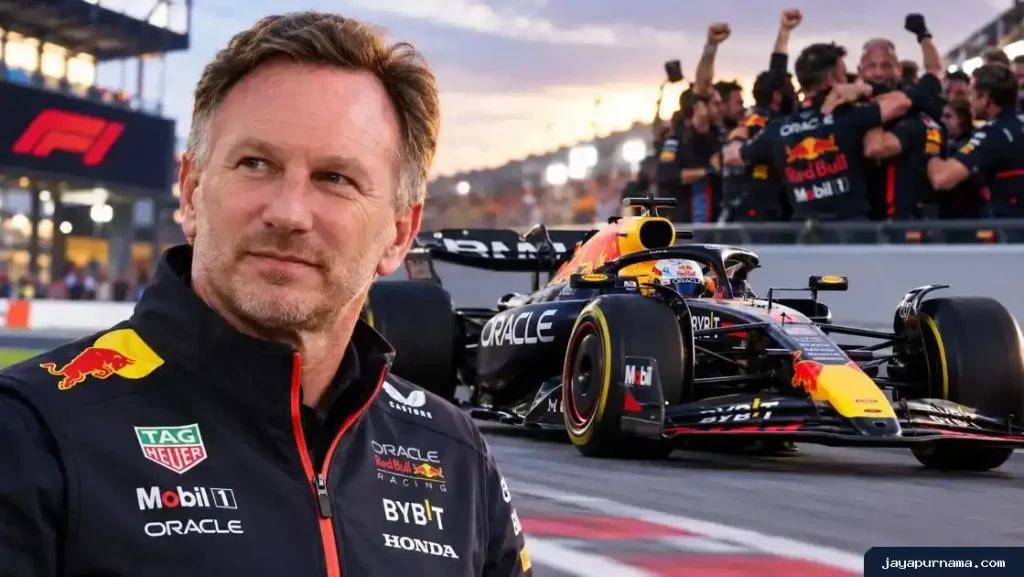 Christian Horner Berterima Kasih atas Kemenangan Red Bull