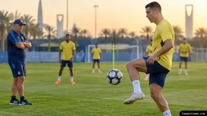 Cristiano Ronaldo Siap Tampil Al Nassr Bidik Kemenangan Atas Al Diriyah