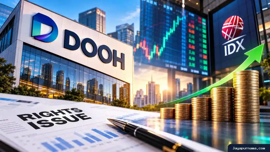 DOOH Siapkan Rights Issue 154,78 Miliar Saham, Pemegang Saham Berisiko Terdilusi 95,24 Persen