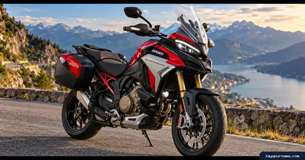 Ducati Multistrada V4 S Grand Tour 2027 Hadir dengan Mesin 170 DK dan Radar Standar