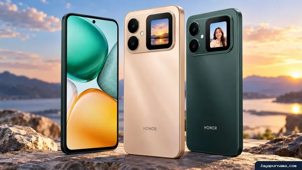 Honor Play20C Resmi Meluncur, Bawa Layar Sekunder 2 Inci di Punggung