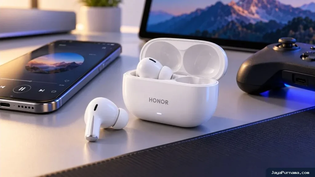 Honor Win Earphones Hadir dengan ANC 55 dB