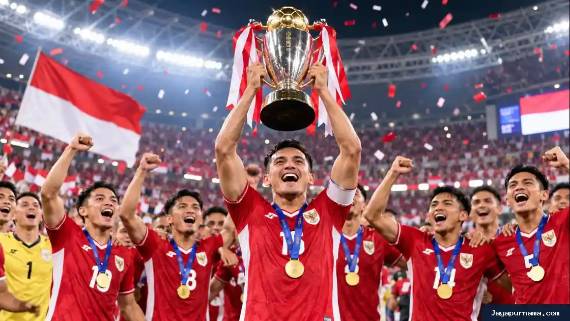 Indonesia Vs Thailand Juara FIFA ASEAN Cup, Garuda Ukir Sejarah Baru