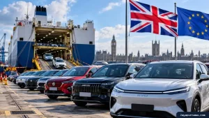 Inggris Siapkan Bea Impor Mobil Listrik China, Tekanan Uni Eropa Menguat