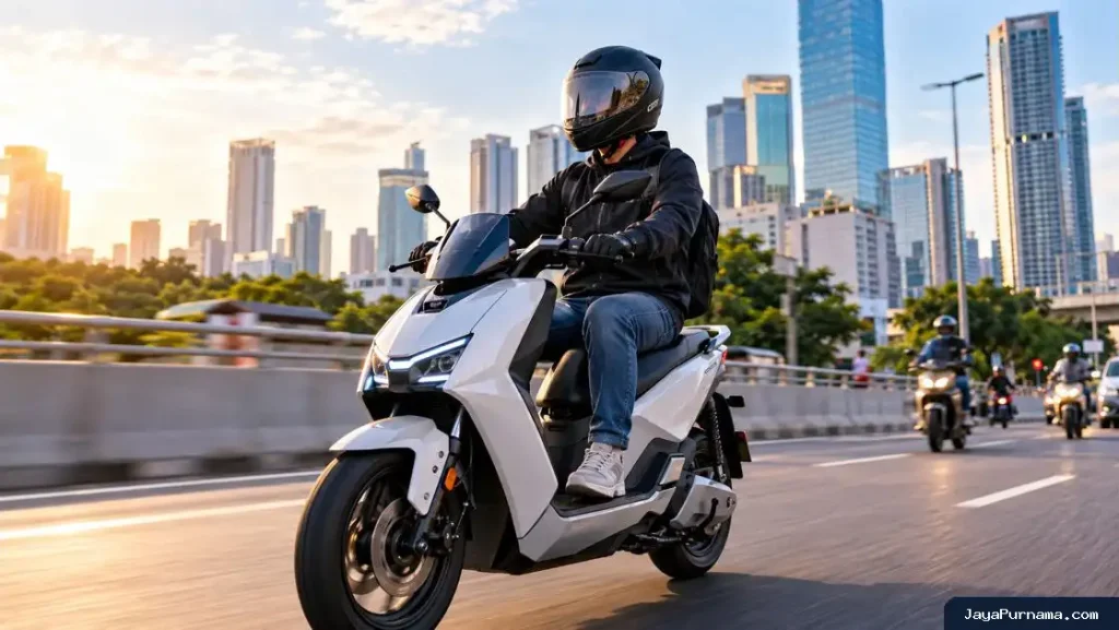 Jarak Tempuh Motor Listrik Ideal untuk Harian, 100 Km Cukup?