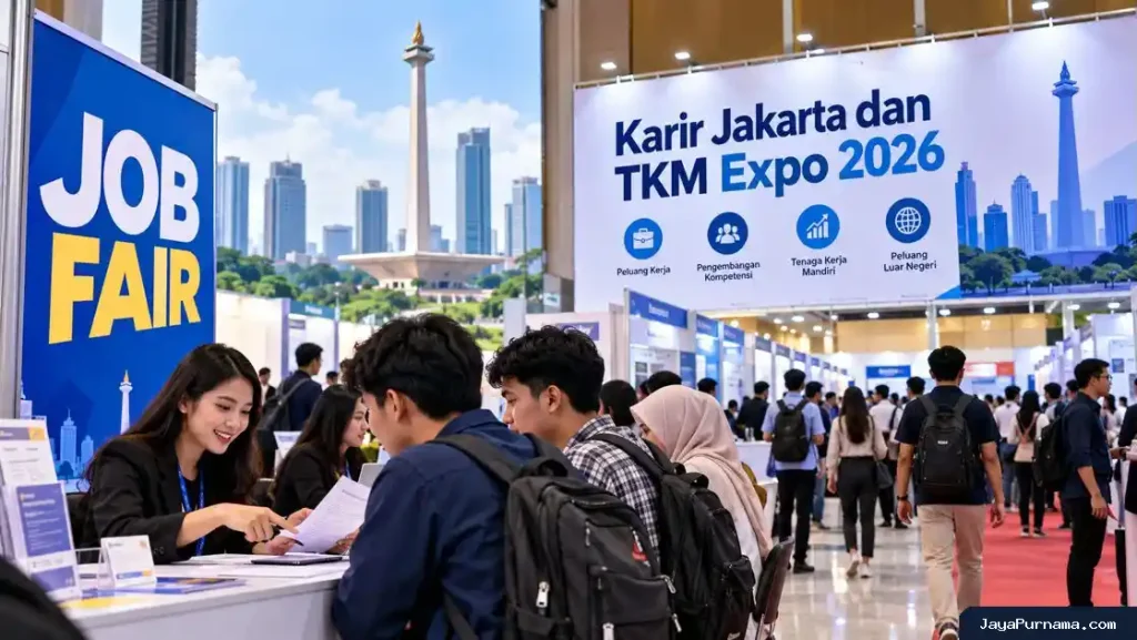 Karir Jakarta dan TKM Expo 2026 Buka 12 Ribu Lowongan Kerja, Cek Jadwal dan Lokasinya