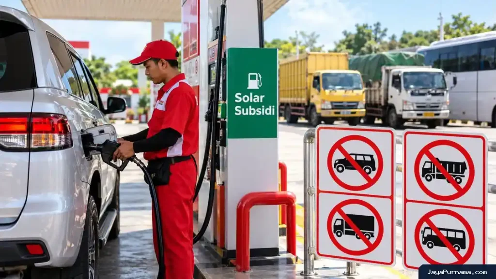 Kendaraan yang Tidak Boleh Mengisi Solar Subsidi, Ini Aturannya