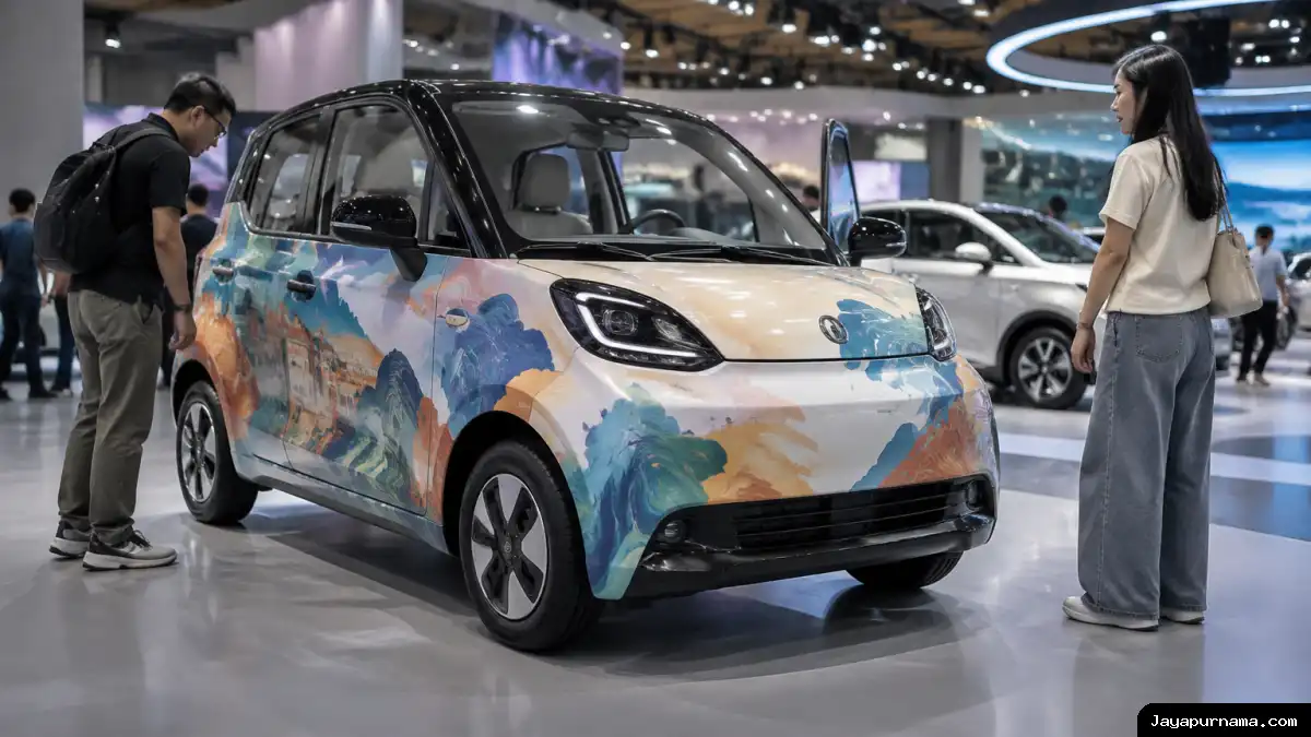 Kisah Kreatif Wuling Aira EV dalam Kolaborasi Modifikasi di IMX 2026