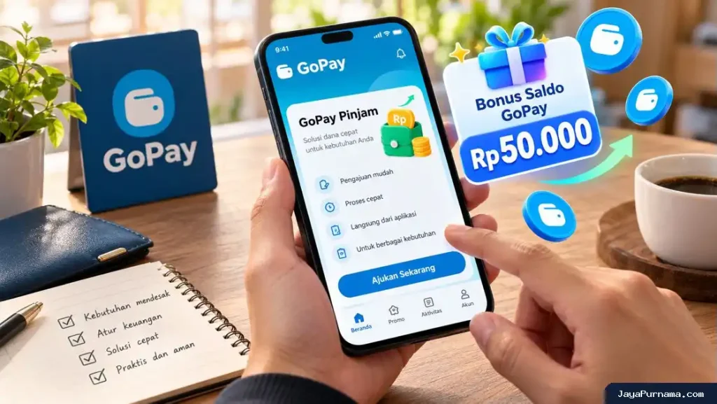 Kode Referral GoPay Pinjam W9IYYR, Peluang Bonus Saldo Rp50 Ribu untuk Pengguna Baru