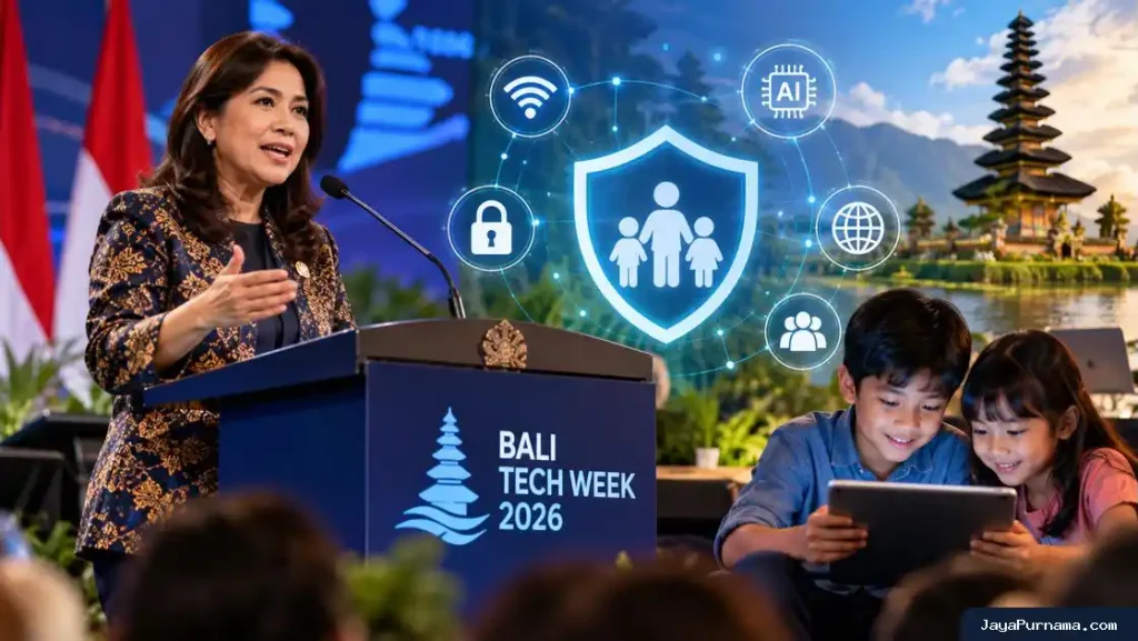 Meutya Hafid Tegaskan Keamanan Digital dan Perlindungan Anak Jadi Prioritas Transformasi Digital Indonesia