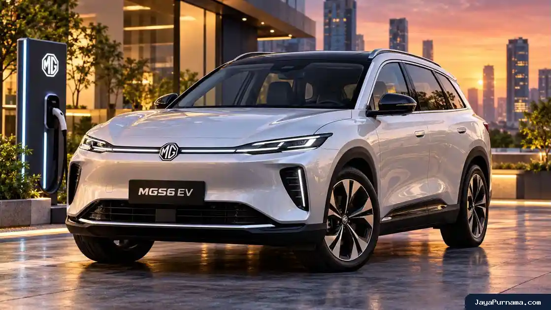 MG Motors Indonesia Luncurkan MGS6 EV, SUV Listrik Bertenaga 361 PS dengan Jarak Tempuh 605 Km