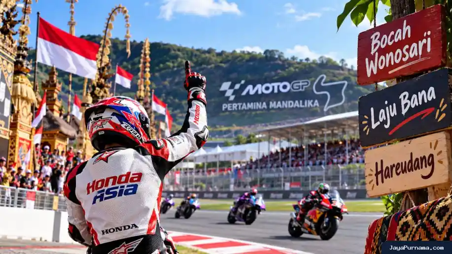 MotoGP Indonesia Kenalkan Bahasa Daerah Lewat Istilah Bocah Wonosari, Laju Bana, dan Hareudang