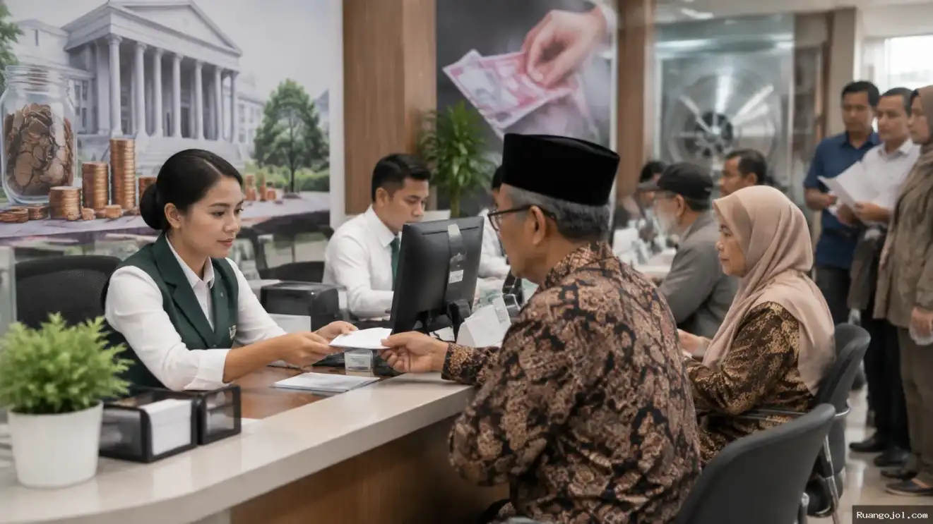 Ilustrasi layanan koperasi dalam wacana penyaluran gaji PNS dan pembayaran pensiun